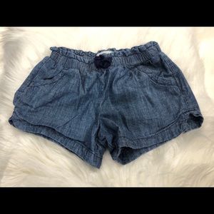 Blue jean shorts